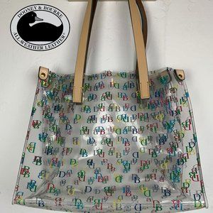 Dooney & Bourke Multi Color Monogram Clear IT Shop